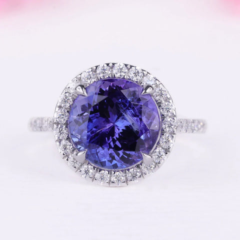Rough Row Tanzanite Ring, Violet Blue Ring, Semi Precious Gemstone Ring,  Bezel Ring, Solid 925 Sterling Silver Jewelry,Nickel Free, Handmade Jewelry  | Blue gemstone rings, Precious gemstone rings, Tanzanite ring